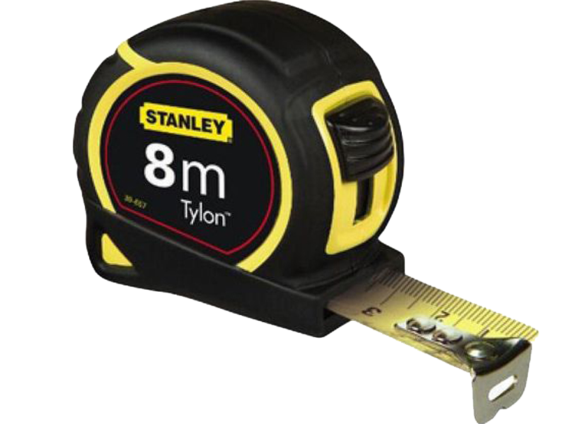 Tape measure TYLON 8mx25mm 0-30-657