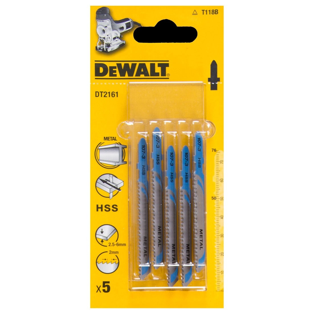 Jigsaw Blade HSS steel DT2161