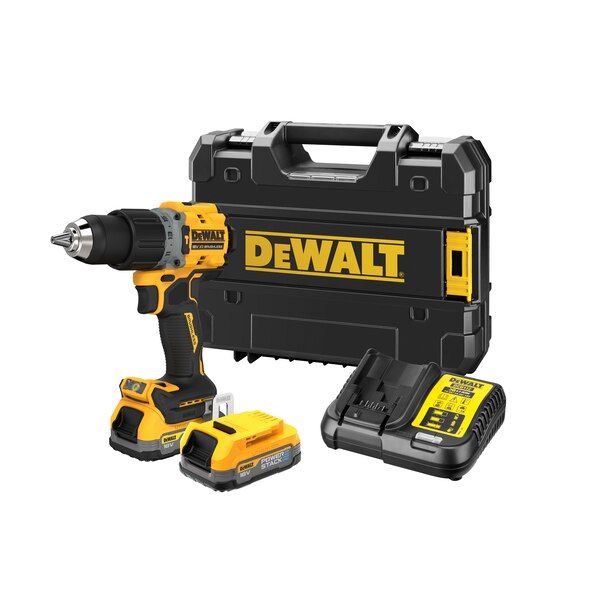 18V XR Brushless Hammer Drill Driver - 2 X POWERSTACK