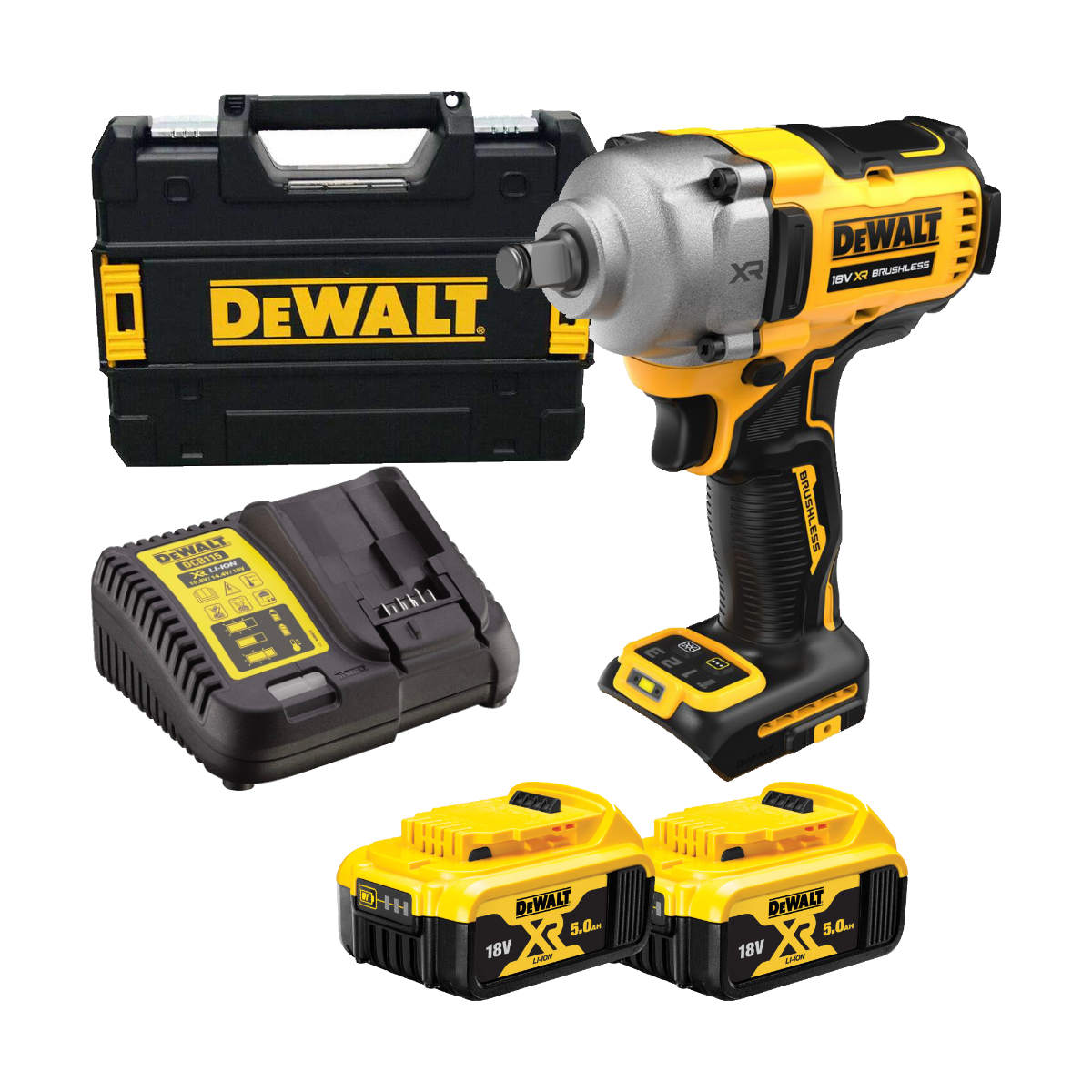 18V XR Brushless 1/2" Impact Wrench DCF891P2T