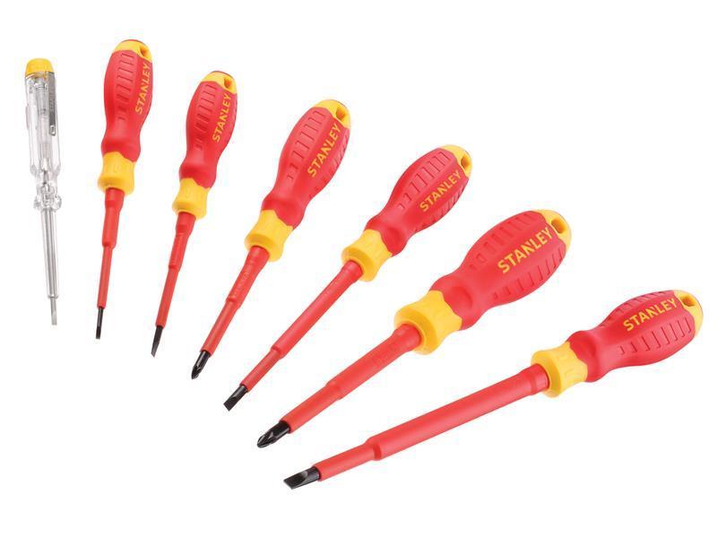 VDE Screwdriver Set 1000V 7 Piece STANLEY STHT60031-0