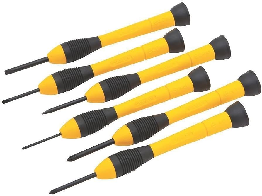 Instrument Screwdriver Set, 6 Piece