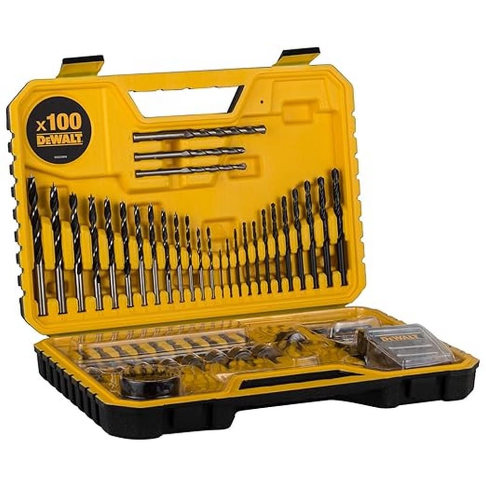 COMB.DRILL BIT SET 100 PCS DEWALT