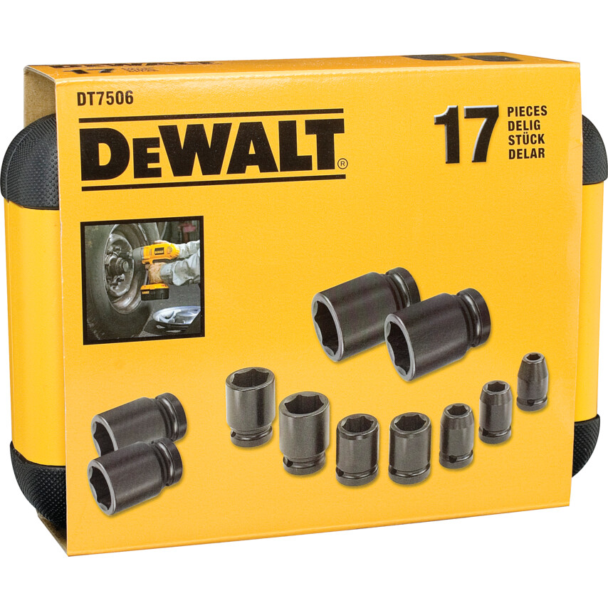 SOCKET SET 17 pcs. DT7506
