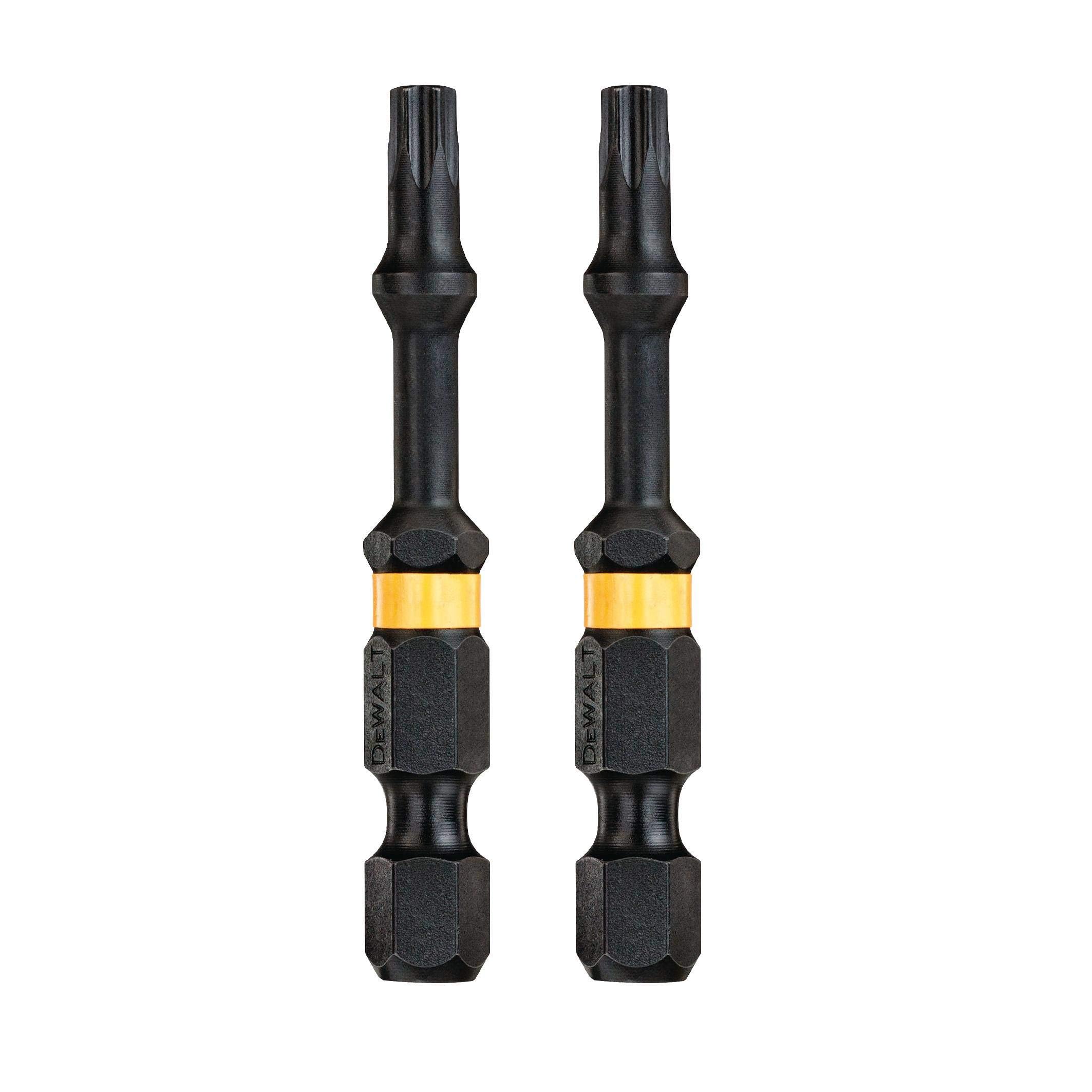 T20 FLRQ Screwdriver Bit 57mm (2 Pcs) DT70533T