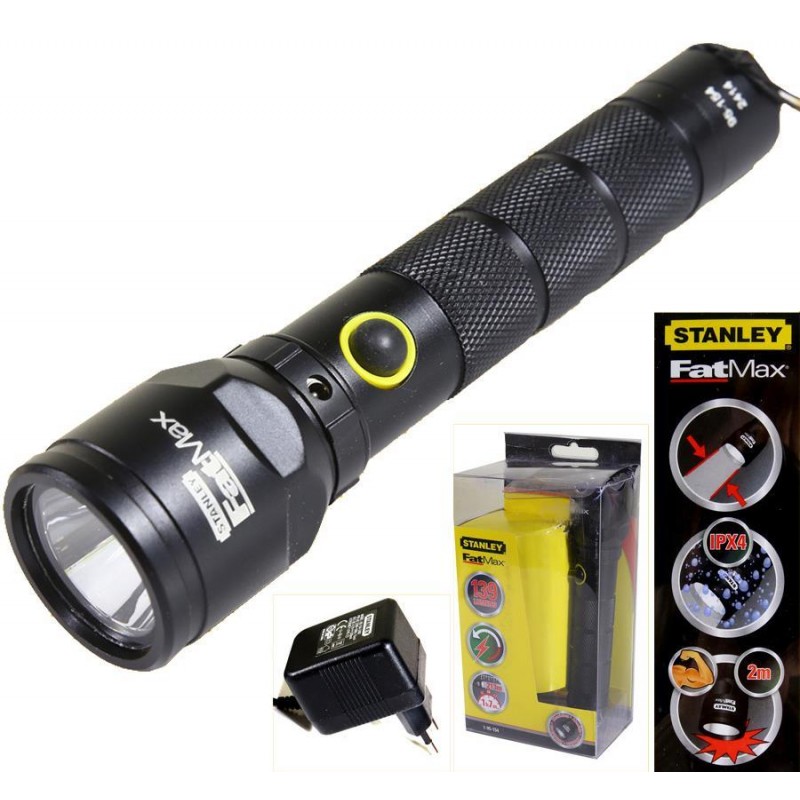 Rechargeable LED Flashlight STANLEY FATMAX