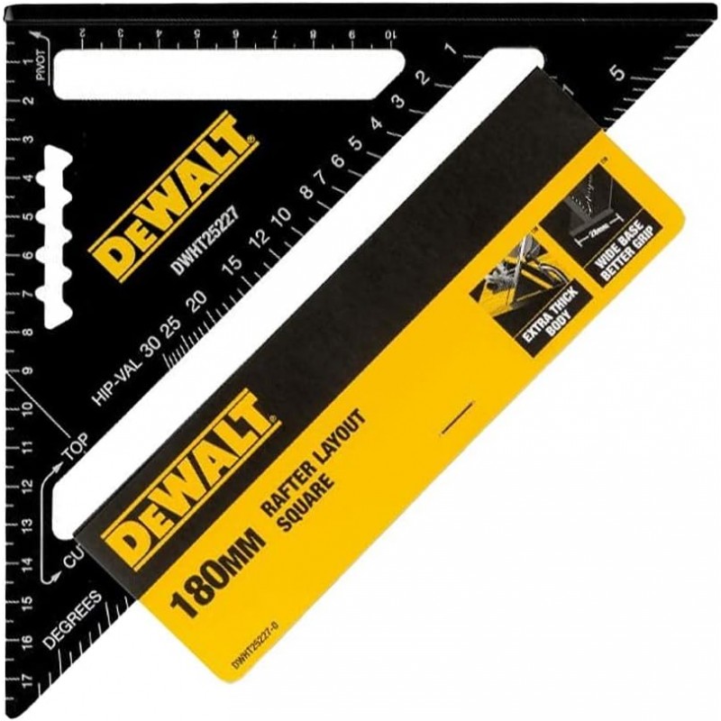 18CM METRIC SPEED SQUARE DWHT25227-0