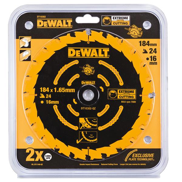 Circular saw 184X16X24 EXT DT10302