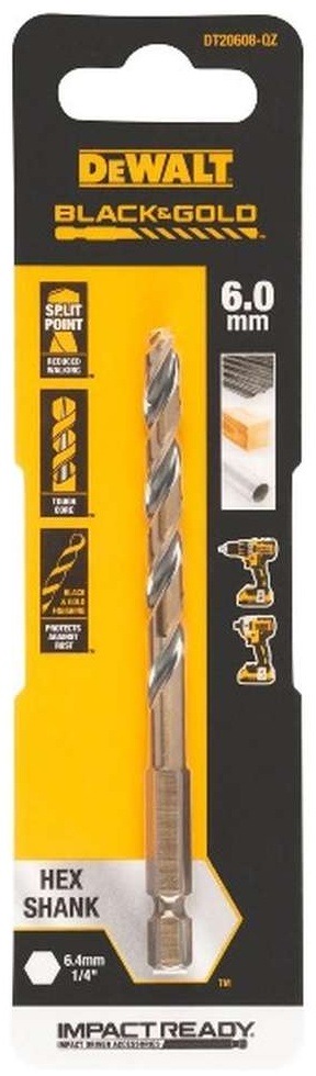 Drill bit 6 mm DT20608