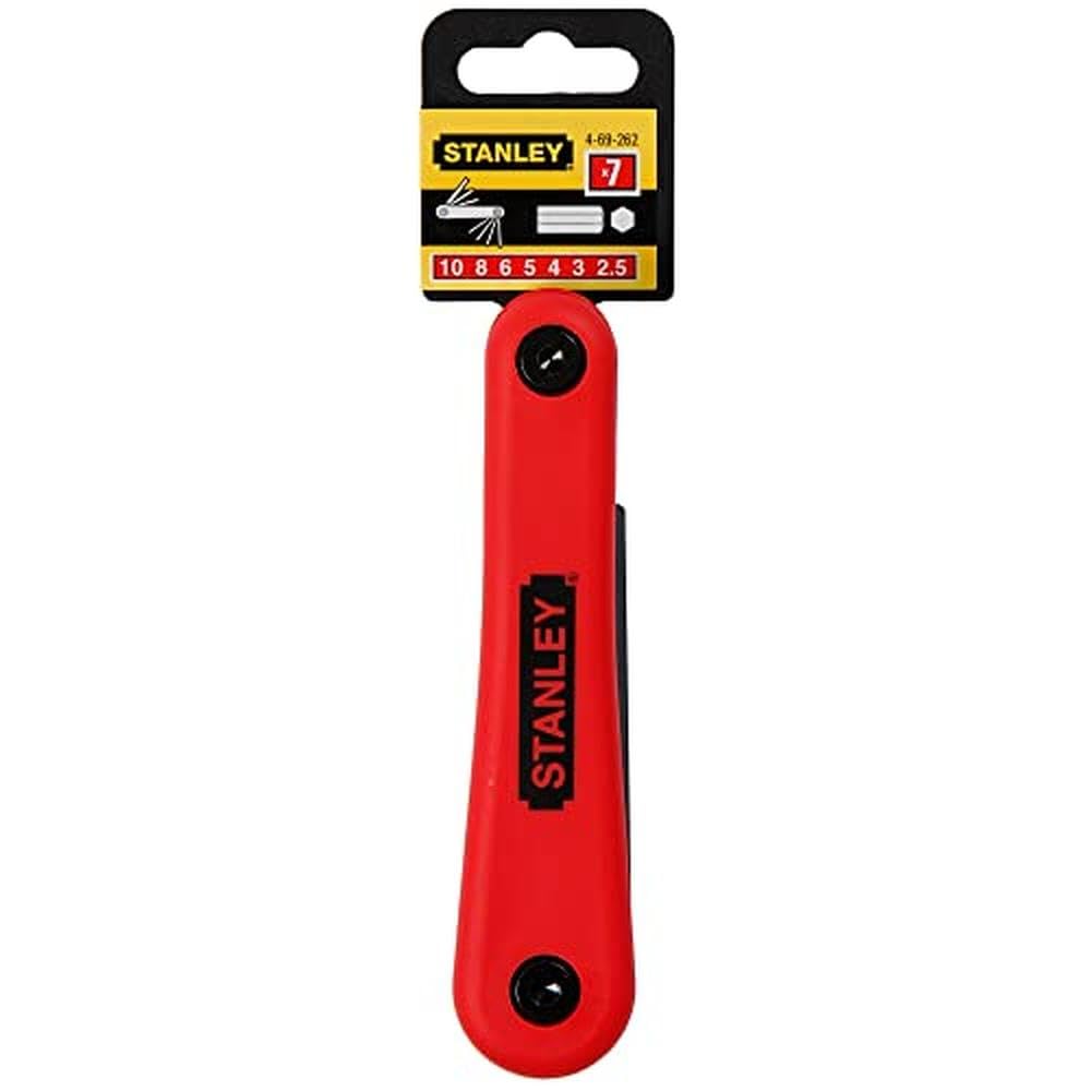 STANLEY® Folding Hex Keys 2.5 - 10 mm Set of 7 pc. 4-69-262