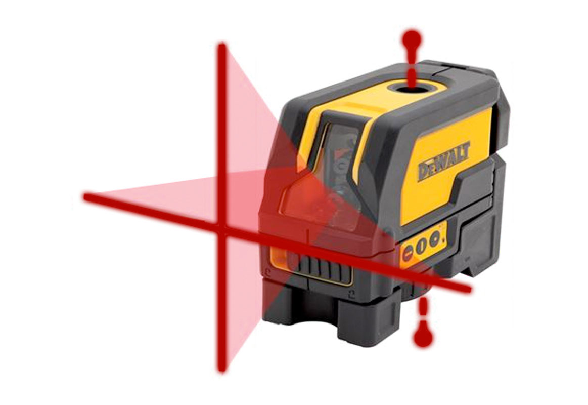 CROSS LINE AND PLUMB SPOTS LASER DW0822