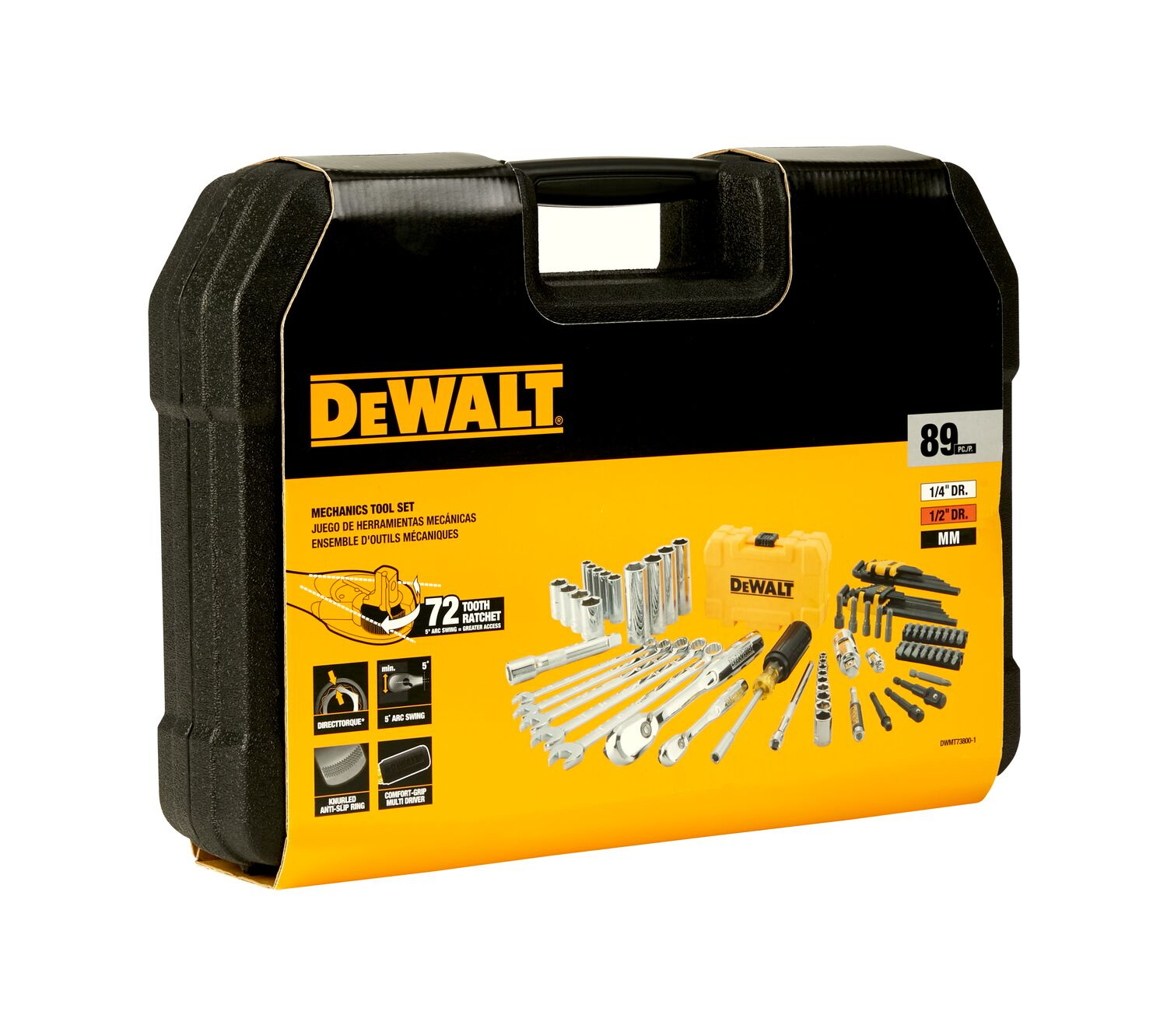 89 pc Socket Set DWMT73800-1