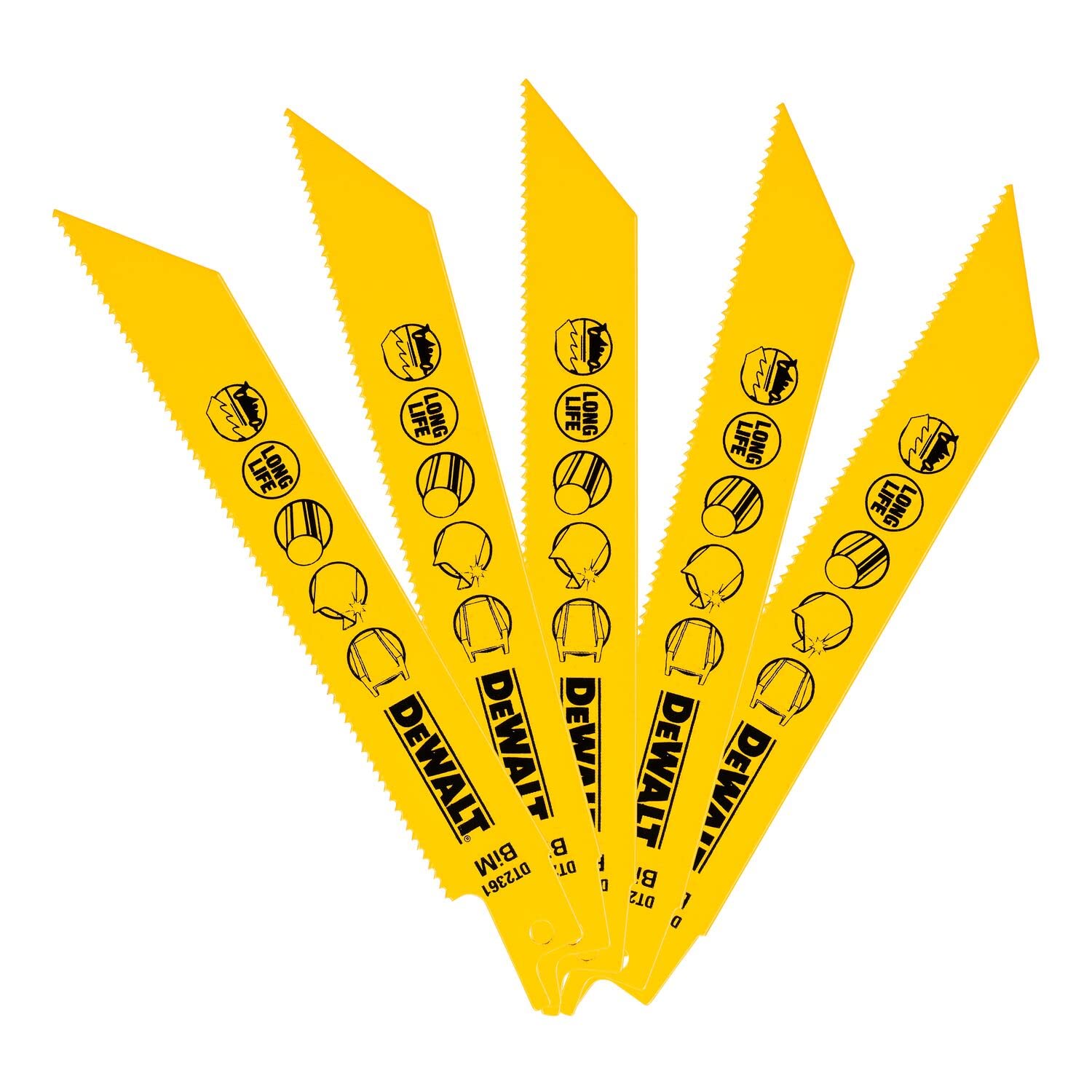 DeWALT Reciprocating Blades DT2361