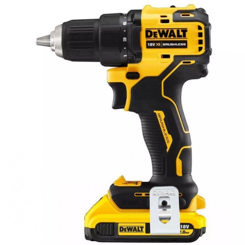 18V XR Brushless Compact Drill Driver DCD708D1T