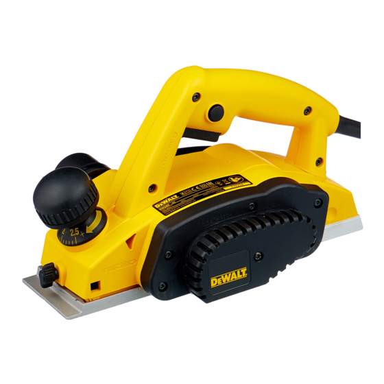 Planer DEWALT