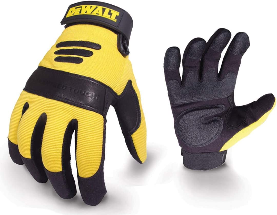 Glove with Leather Palm DPG21L