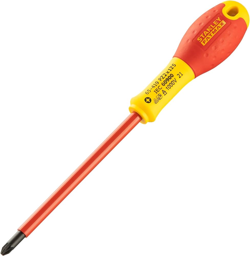 Insulated Screwdriver PZ2 X 125 mm STANLEY FATMAX