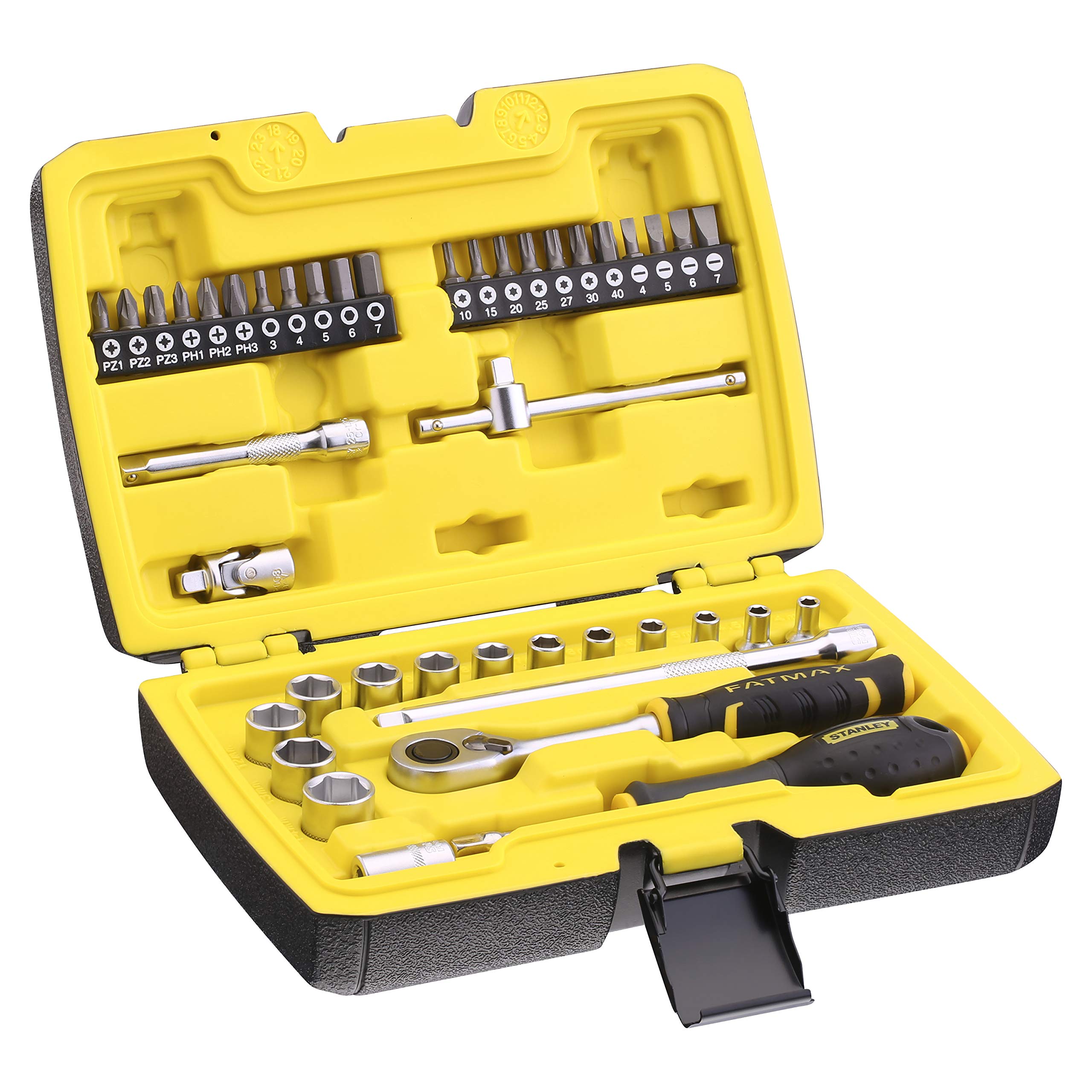 Ratchet and Socket Set 42 PCS STANLEY FMMT82683-1