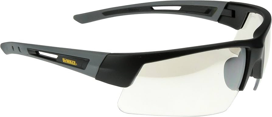DeWalt Crosscut Safety Glasses with Indoor/Outdoor Lenses DPG100-9D