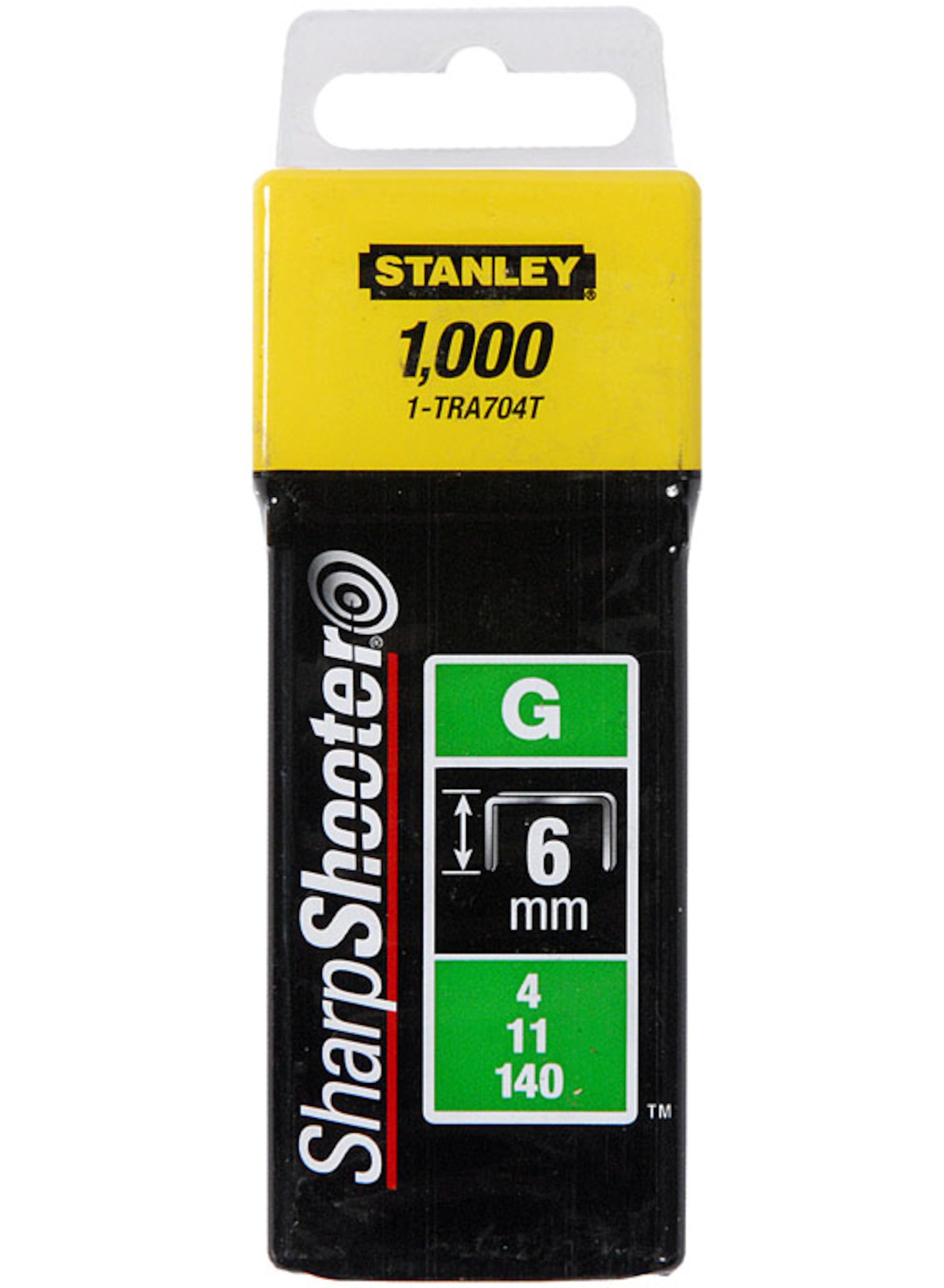 Staple 6MM, 1000 Units 1-TRA704T