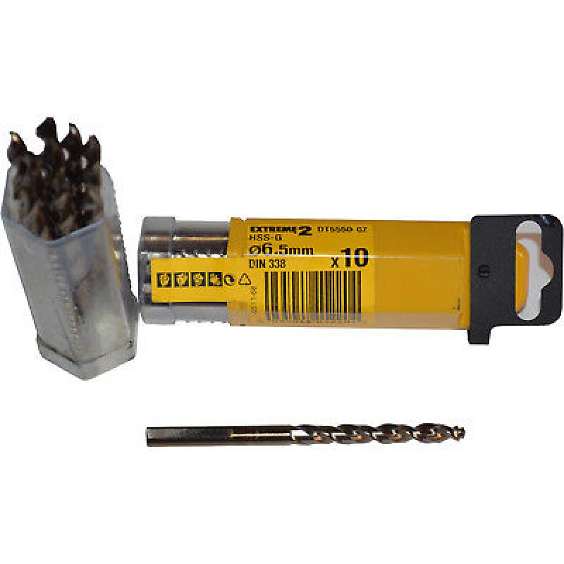 6.5mm EXTREME 2„¢ Metal Drill Bits 10 Pack DT5550