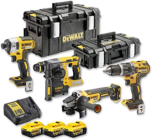 18V XR Brushless Kit (3 X 5 Ah) (4 pc) DCK422P3